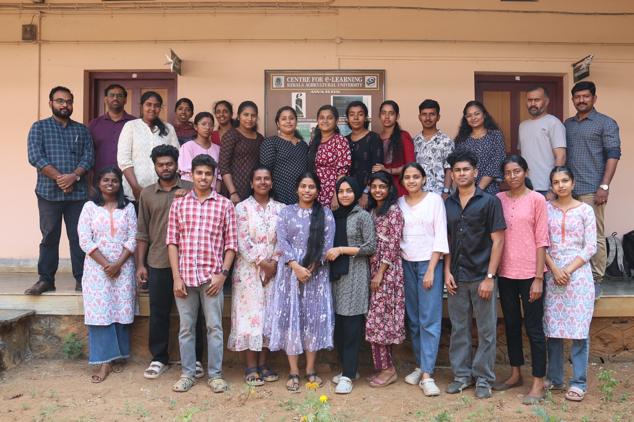 BSc Horticulture 2025 batch students - CeL Visit